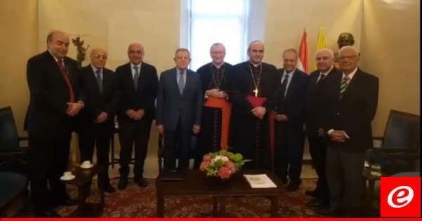 بارولين أكد خلال لقائه السنيورة تمسك الفاتيكان بدور لبنان الرسالة وأهمية المثابرة على دعمه