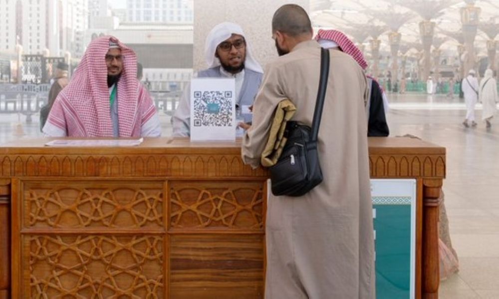تقديم خدمات الإرشاد المكاني لأكثر من 556 ألف مستفيد بالمسجد النبوي