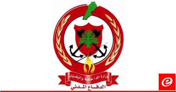 الدفاع المدني: إنقاذ جريحة وإخماد حريق وفتح طريق اثر غارة استهدفت مبنى في النبطية