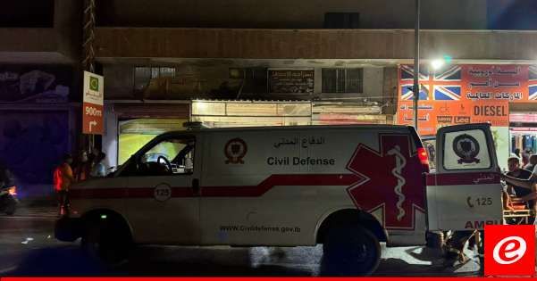 ٣ جرحى جراء حادثي سير على طريق عام البرغلية وعند مفترق الحوش