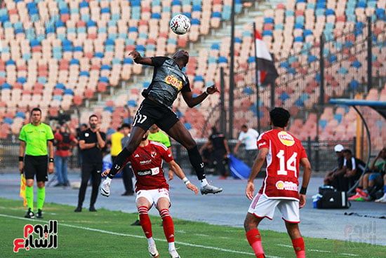 الأهلي يتقدم على فاركو بهدف حسين الشحات فى الشوط الأول
