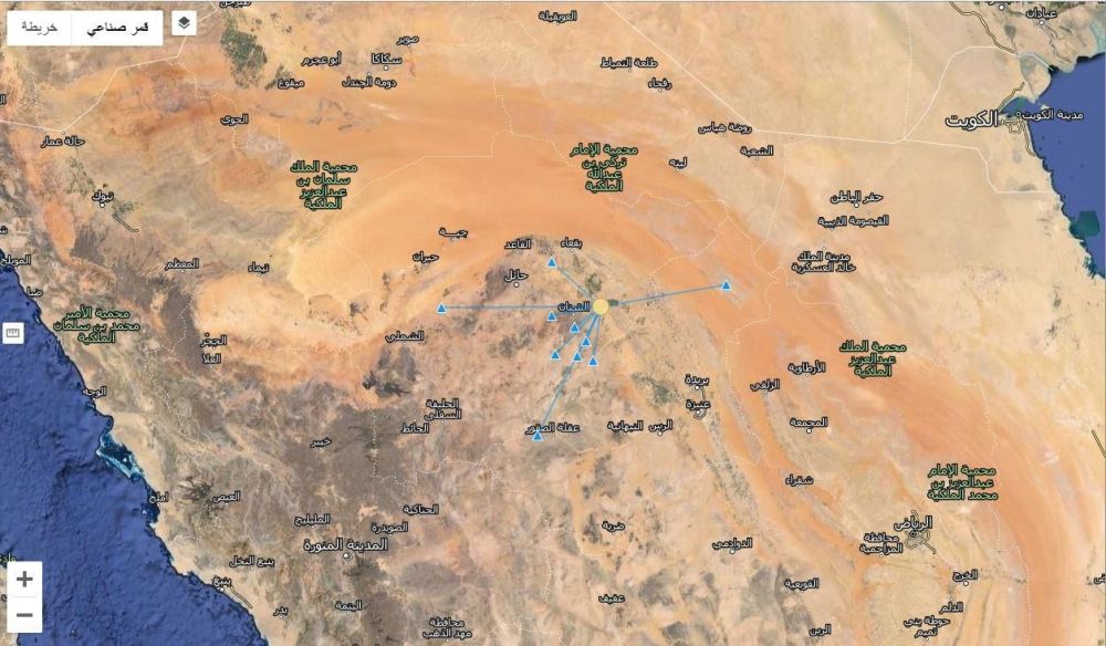 "المساحة الجيولوجية": هزة أرضية بقوة 3.6 درجة بشرق الشنان في حائل