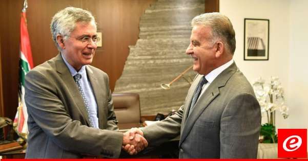 اللواء ابراهيم التقى نجاة رشدي وبحث مع السفير البرازيلي مسألة احتمال التصعيد في الجنوب