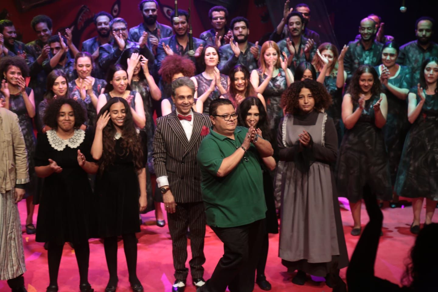 "حاجة تخوف".. وزيرة الثقافة تشد مشروع تخرج قسم التمثيل باستديو المواهب