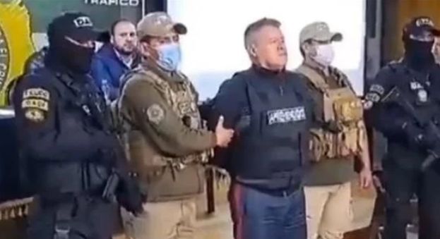 لحظة القبض على قائد الانقلاب العسكري الفاشل في بوليفيا