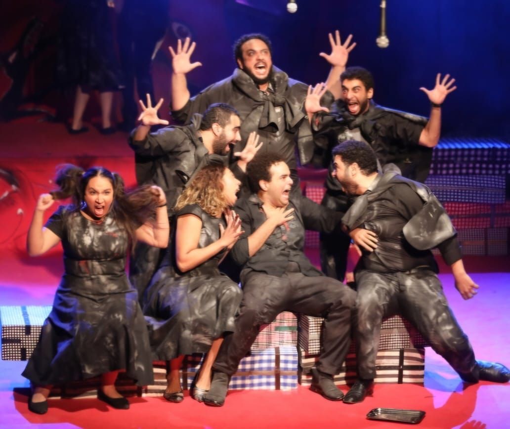 افتتاح عرض "حاجة تخوف" بمركز الإبداع الفني للمخرج خالد جلال.. صور