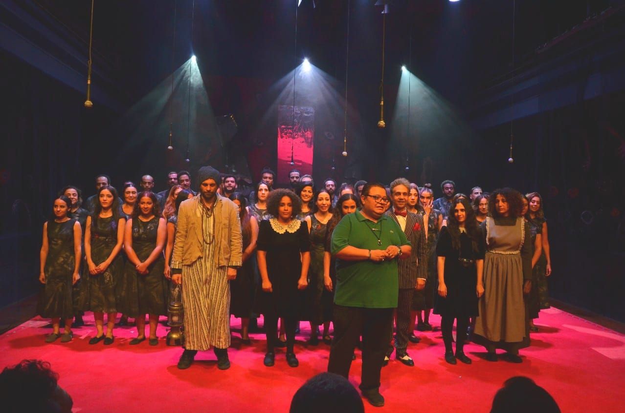 افتتاح عرض "حاجة تخوف" بمركز الإبداع الفني للمخرج خالد جلال.. صور