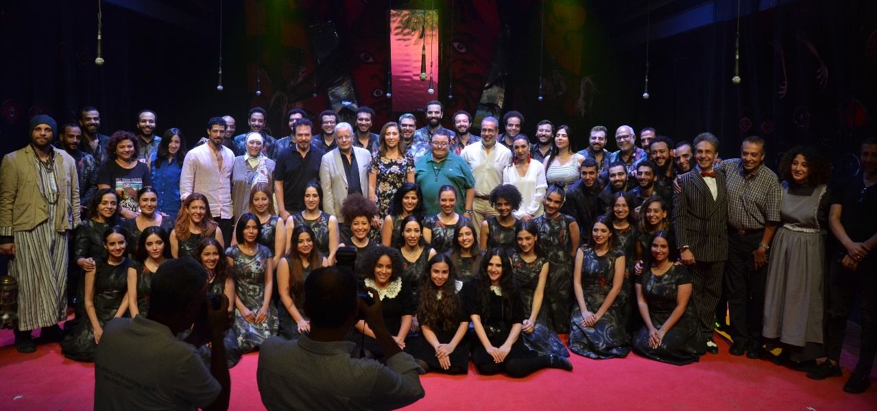 افتتاح عرض "حاجة تخوف" بمركز الإبداع الفني للمخرج خالد جلال.. صور