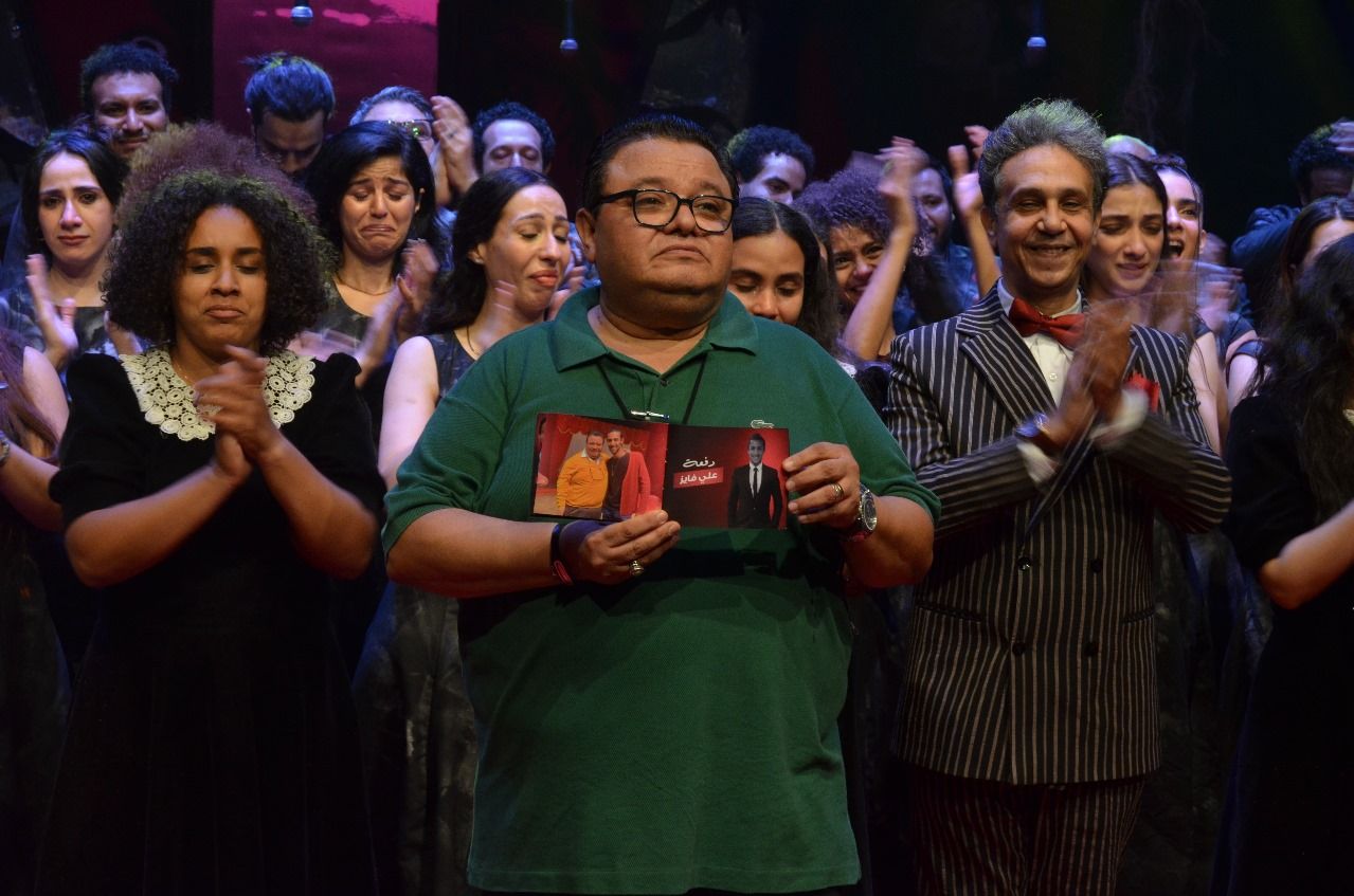 افتتاح عرض "حاجة تخوف" بمركز الإبداع الفني للمخرج خالد جلال.. صور