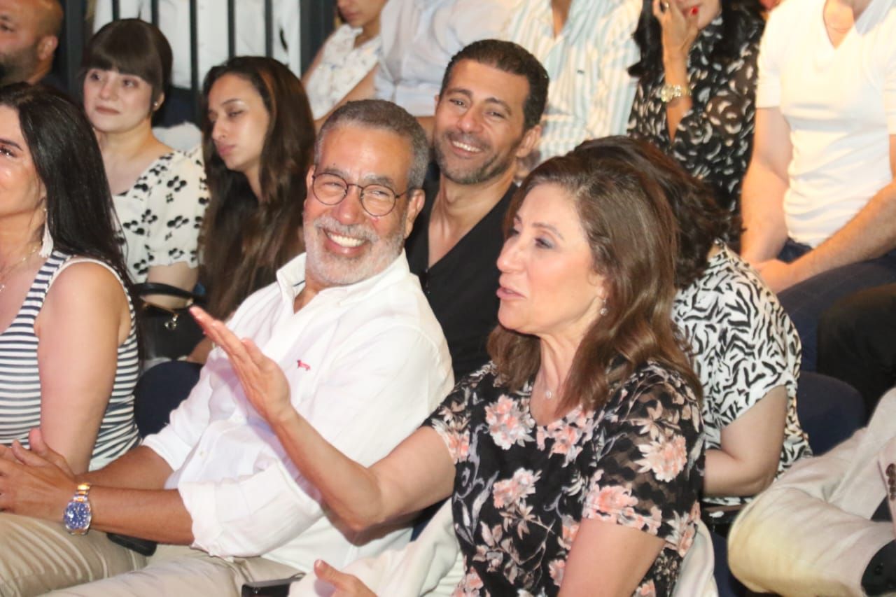 افتتاح عرض "حاجة تخوف" بمركز الإبداع الفني للمخرج خالد جلال.. صور