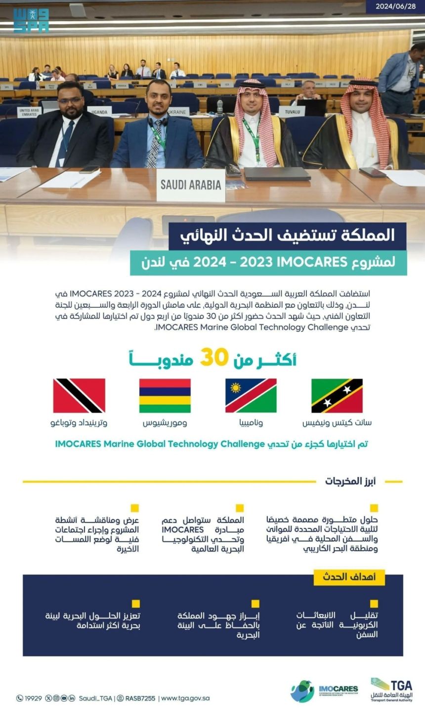 بمشاركة 4 دول.. المملكة تستضيف الحدث النهائي لمشروع imocares