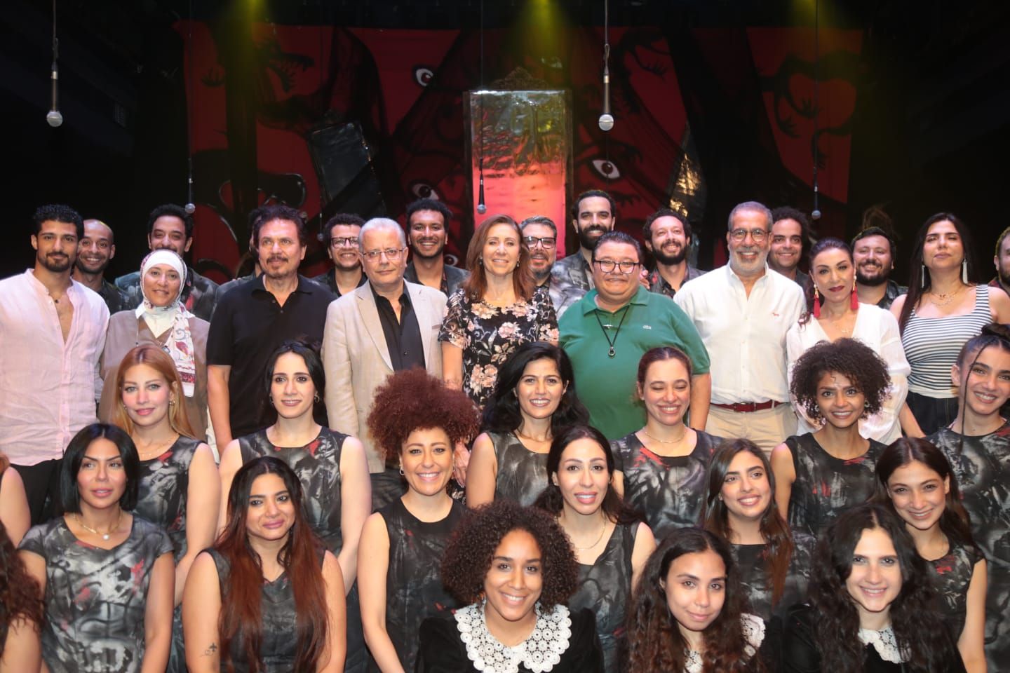 "حاجة تخوف".. وزيرة الثقافة تشد مشروع تخرج قسم التمثيل باستديو المواهب