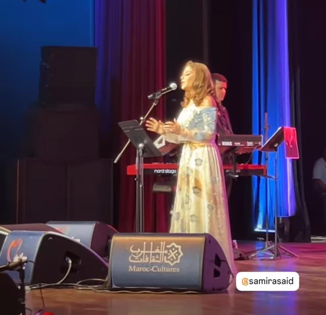 الديفا سميرة سعيد تحيى حفلا كامل العدد فى مهرجان موازين.. صور