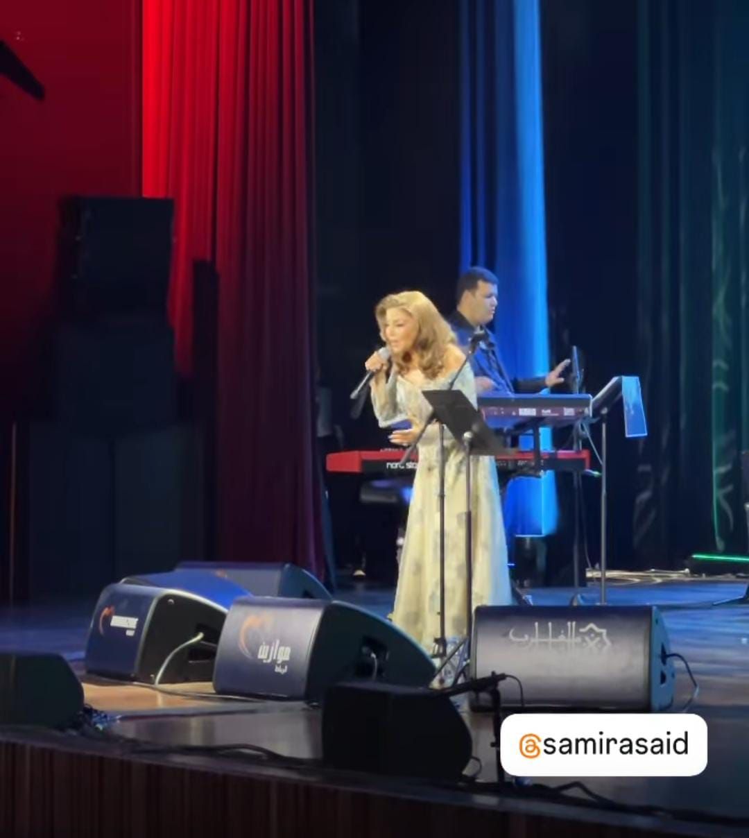 الديفا سميرة سعيد تحيى حفلا كامل العدد فى مهرجان موازين.. صور