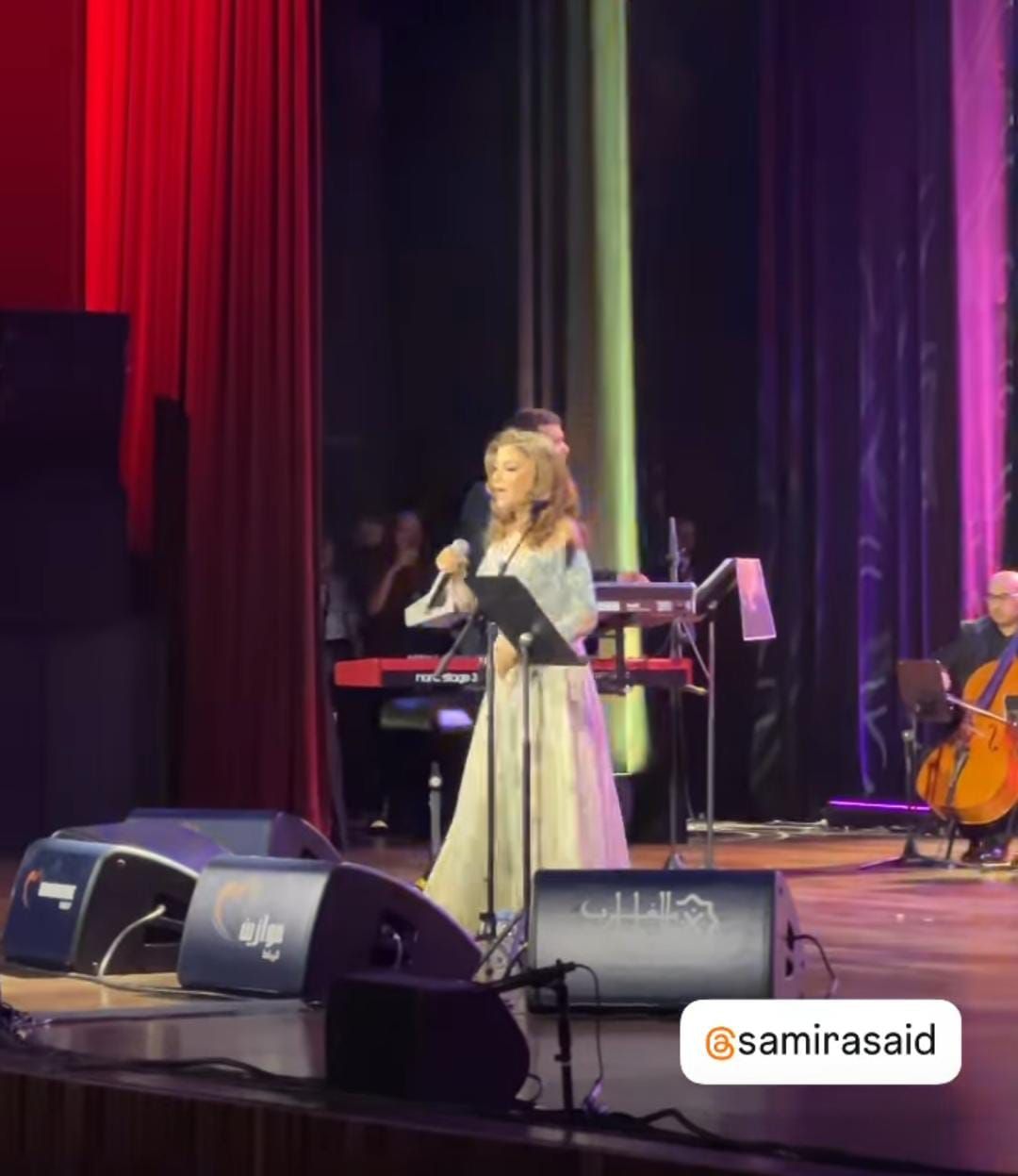 الديفا سميرة سعيد تحيى حفلا كامل العدد فى مهرجان موازين.. صور