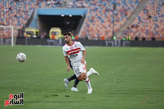 دونجا يسجل الهدف الثانى للزمالك فى شباك سيراميكا
