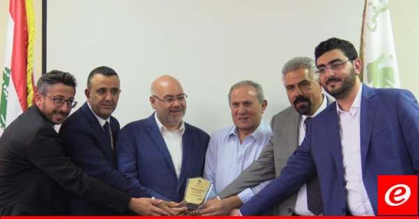 اشرف بيضون سلّم هبة معدات طبية لصالح مستشفيي بنت جبيل وتبنين برعاية وزير الصحة