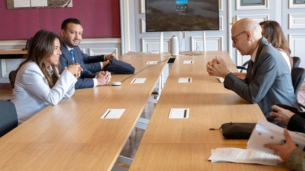 لانا نسيبة تلتقي بمفوض الأمم المتحدة السامي لحقوق الإنسان