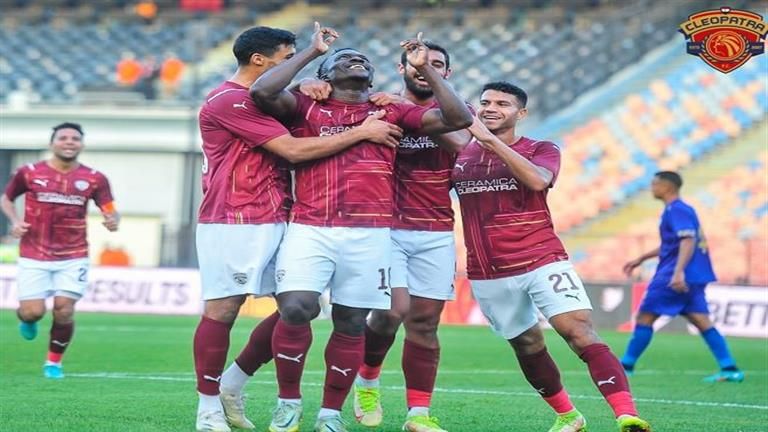 چون إيبوكا يقود هجوم سيراميكا لمواجهة الزمالك في الدوري