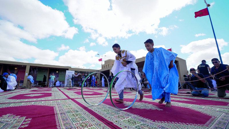 الامارات | ألعاب الإمارات الشعبية تبهج أطفال «موسم طانطان الثقافي 2024»