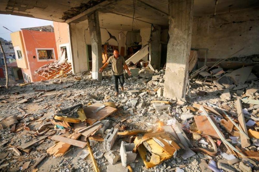 ارتفاع ضحايا القصف الإسرائيلي على منتزه وأحياء سكنية بغزة إلى 16 شهيدا