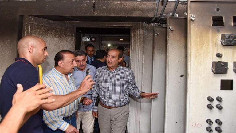 التحقيقات تكشف سبب حريق استاد الإسكندرية.. والمحافظ: جاهزون لمباراة اليوم (صور)