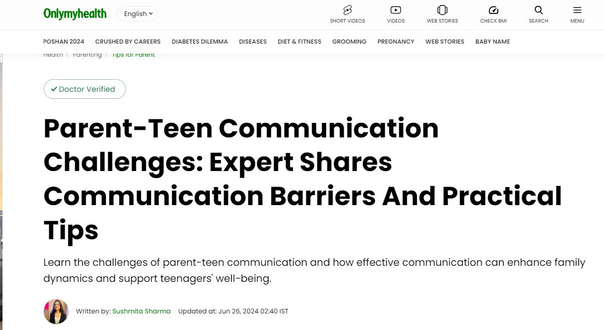 نصائح نفسية للتواصل بشكل فعال مع ابنك المراهق