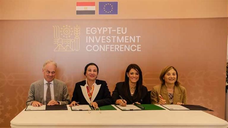 وزيرتا البيئة والتعاون الدولي توقعان اتفاقية برنامج الصناعة المستدامة الخضراء (GSI)