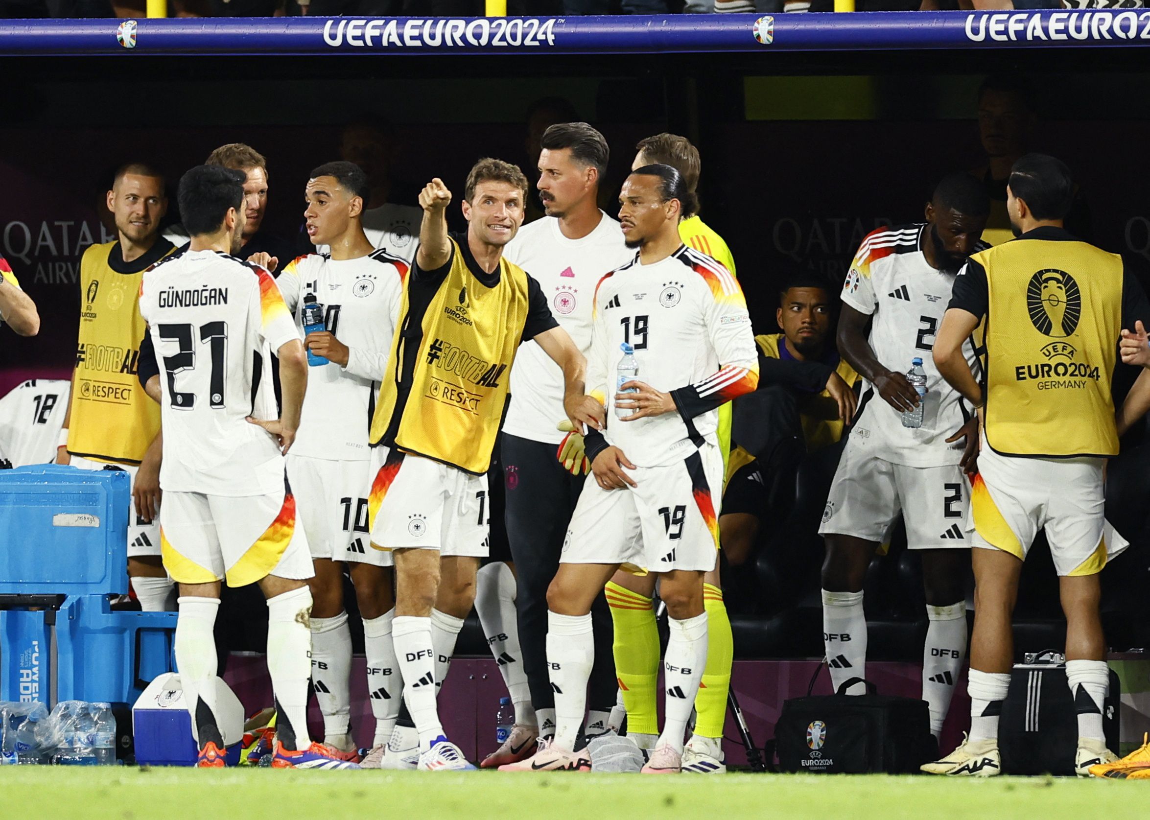 الامارات | مصير مباراة ألمانيا والدنمارك بعد هدوء العاصفة