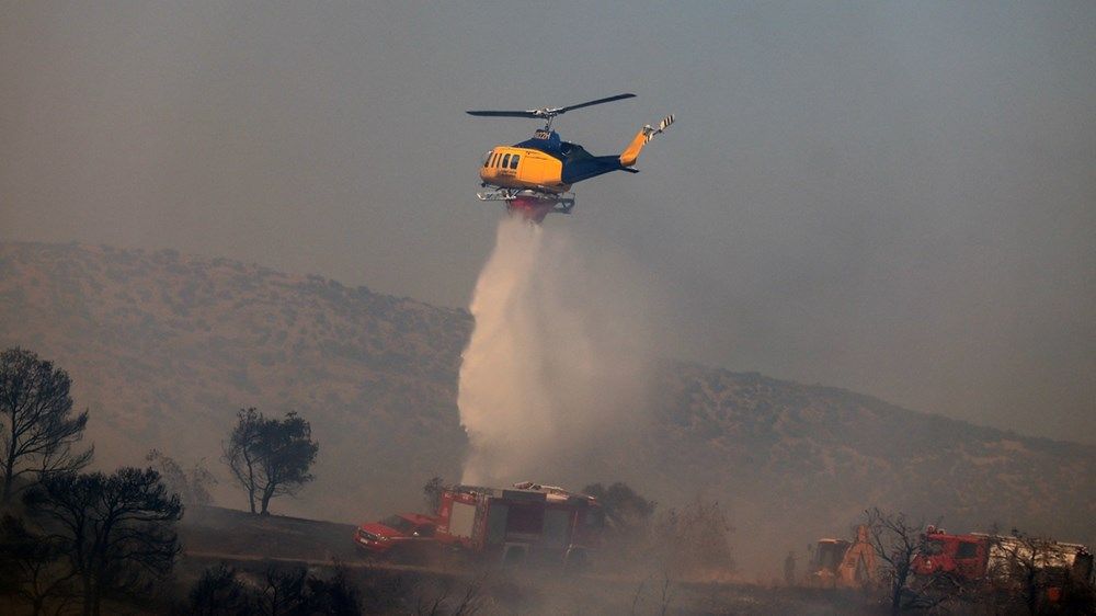 اندلاع حريق غابات جديد قرب العاصمة اليونانية