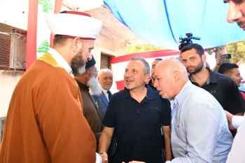 باسيل من البيرة: عندما تريد اسرائيل الاعتداء علينا فحتما سنكون مع بعضنا ضد الاجنبي