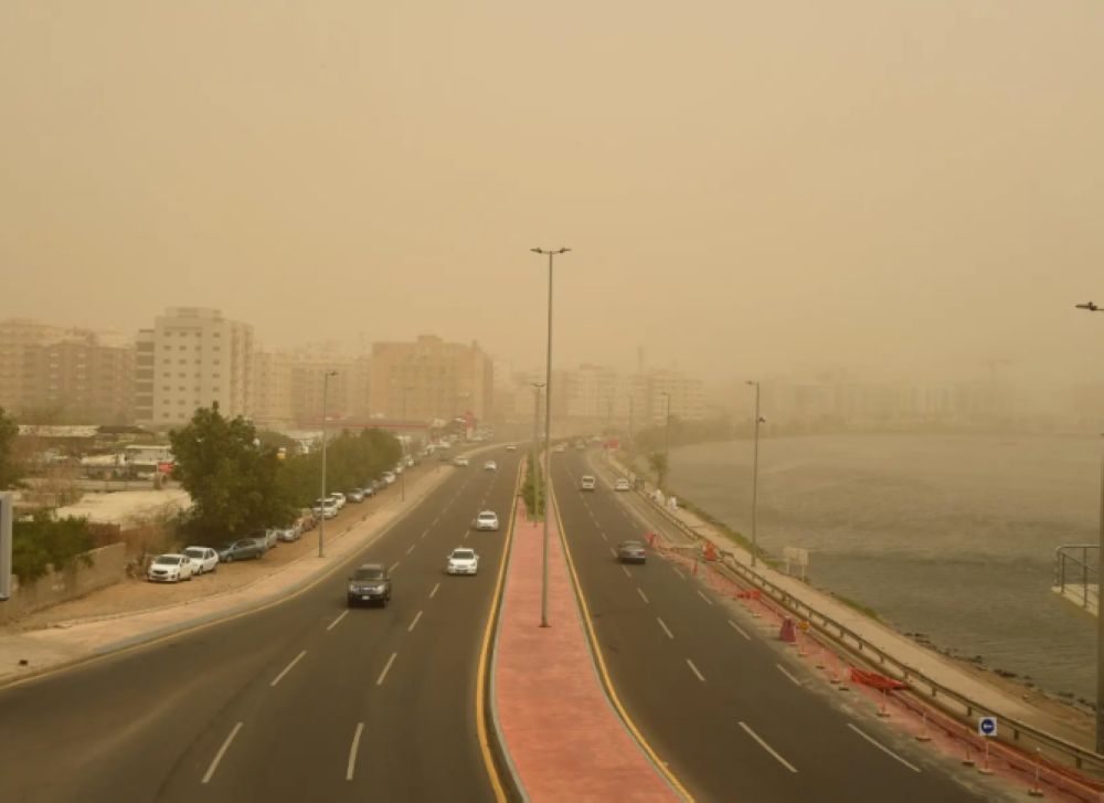 الأرصاد: أتربة مُثارة على العاصمة المقدسة
