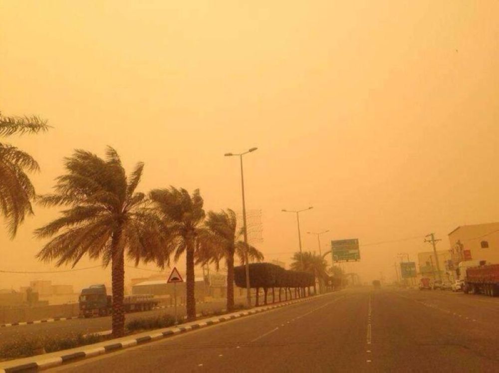طقس الرياض.. أتربة مُثارة على محافظتين حتى هذا التوقيت