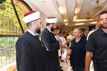 باسيل التقى سليمان ويحيى والشيخ قدور وزار تل عباس الشرقي: خياراتنا الداخلية نحن من يقوم بها