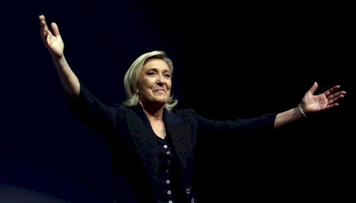 مارين لوبان: محونا معسكر ماكرون.. نريدها "مطلقة"