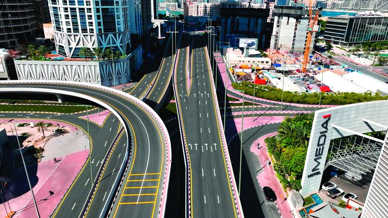 الامارات | إرساء عقد تنفيذ مداخل ومخارج «دبي هاربر»