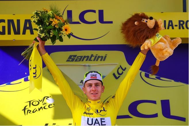 الامارات | "الإمارات للدراجات" يتصدر التصنيف العام من طواف فرنسا