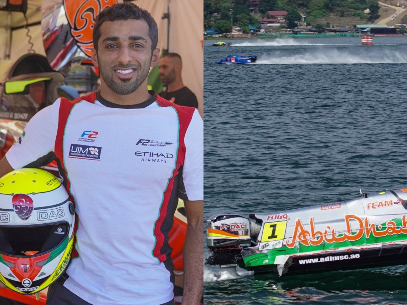 الامارات | القمزي سادساً في الجولة الأولى لمونديال الفورمولا 2