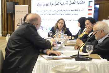 جامعة الأمة العربية أقامت "محكمة عدل شعبية لأجل غزة" في دمشق