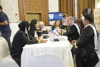 جامعة الأمة العربية أقامت "محكمة عدل شعبية لأجل غزة" في دمشق