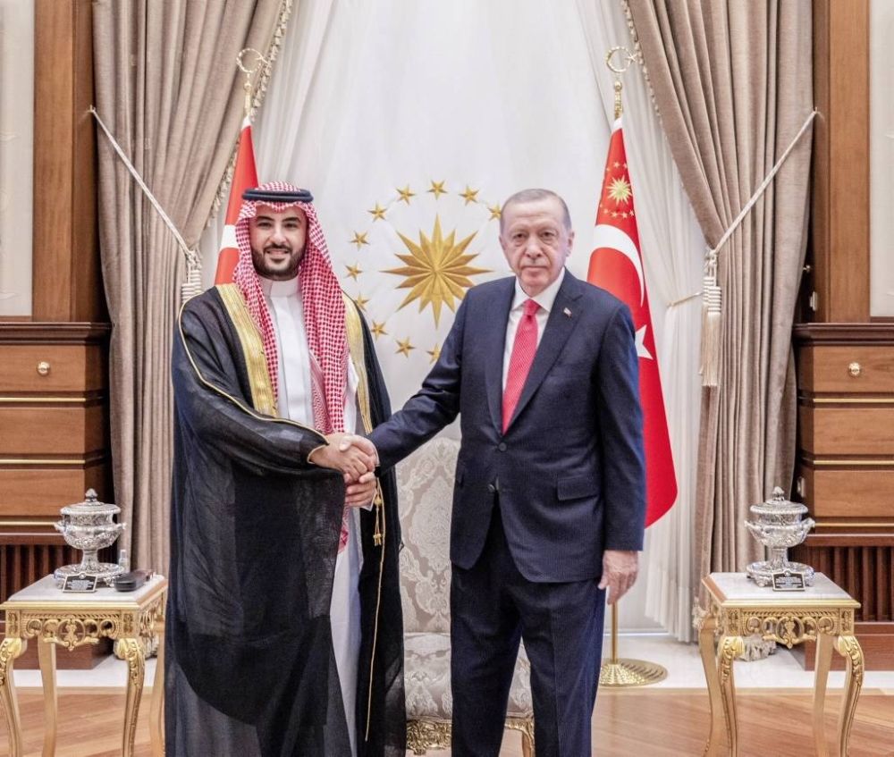 وزير الدفاع والرئيس التركي يستعرضان العلاقات الثنائية