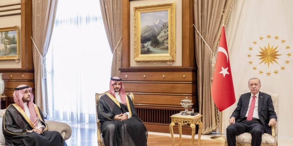 وزير الدفاع والرئيس التركي يستعرضان العلاقات الثنائية