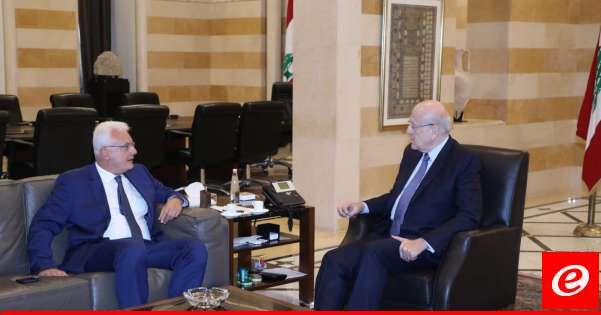 القرم: اتفقت مع ميقاتي على تقديم مشروع للحصول على مساعدات من الوكالة الصينية للتعاون الانمائي