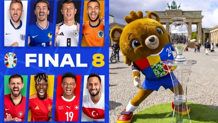 جدول مباريات ربع نهائي "يورو 2024" والقنوات الناقلة