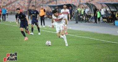 زيزو يتقدم للزمالك في شباك فاركو من ركلة جزاء