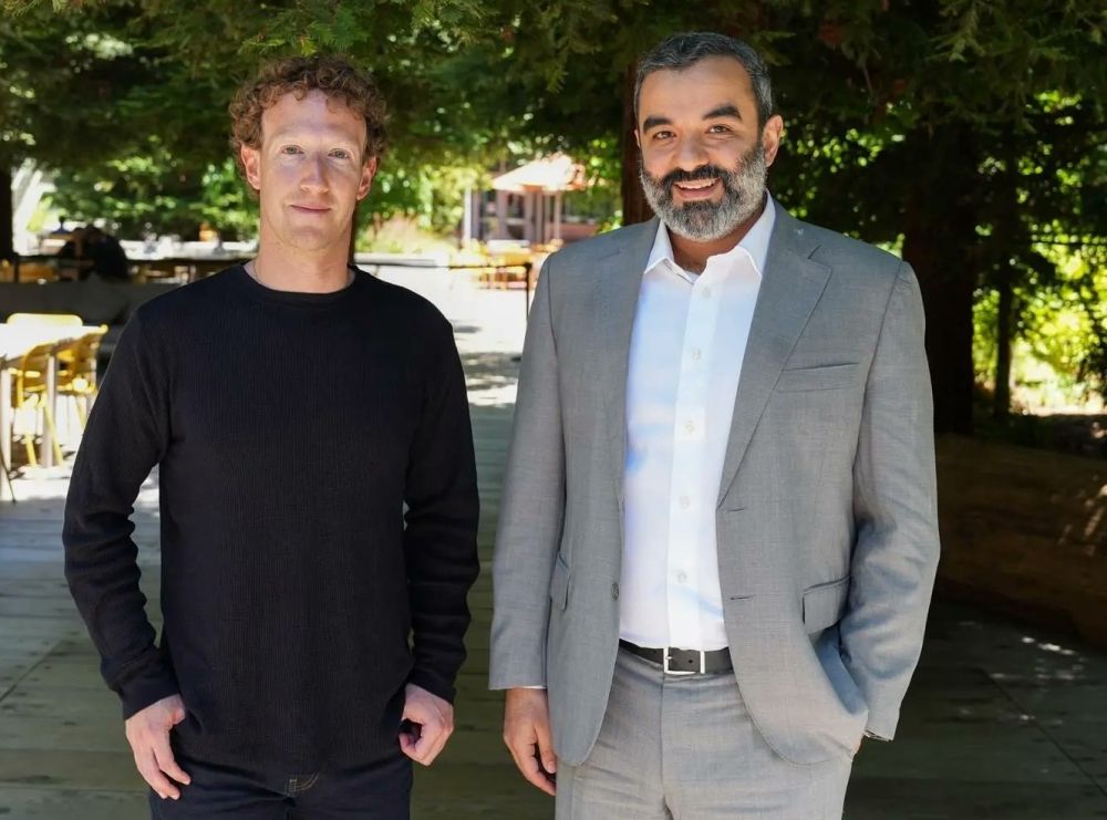 شاهد| "السواحه" يناقش مع "زوكربيرج" وقيادات جوجل دعم الاقتصاد الرقمي