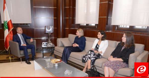 بو صعب حمّل بلاسخارت رسالة الى الامم المتحدة: لايجاد حل سريع وجدي في قضية النازحين السوريين