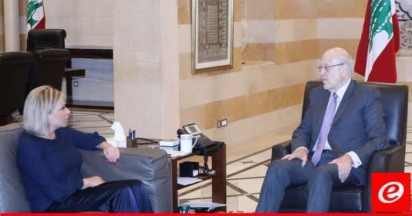 ميقاتي عقد سلسلة لقاءات في السراي الحكومي