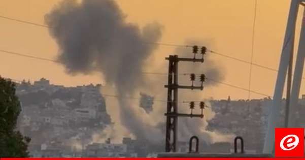 "النشرة": قصف إسرائيلي استهدف الضهيرة وعيتا الشعب وحي كروم المراح شرق ميس الجبل