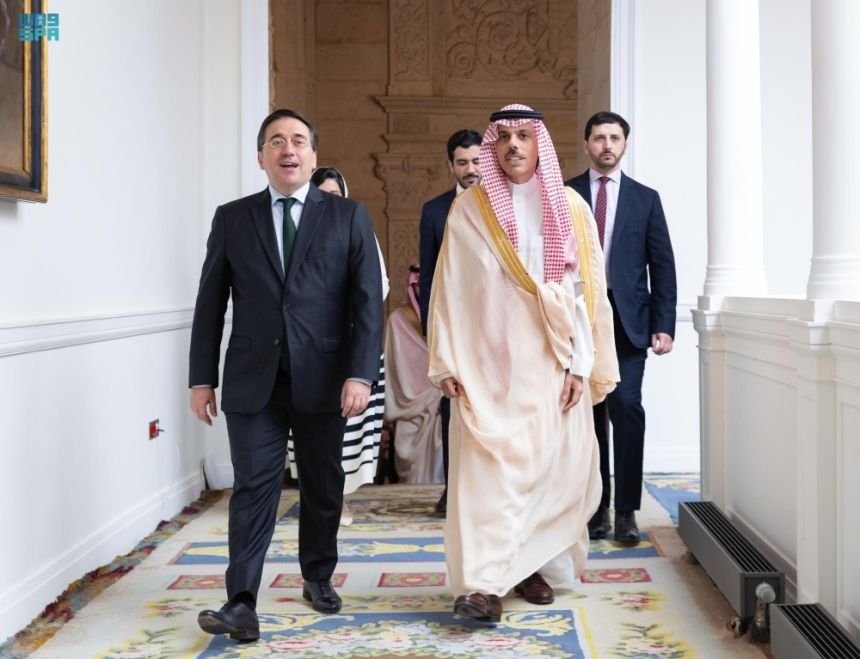 وزير الخارجية يبحث التطورات في غزة مع نظيره الإسباني